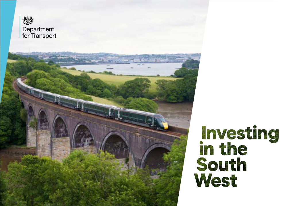 Investing in the South West Investing in the South West 3 New High Speed Trains Are Finally Crucial to the Region