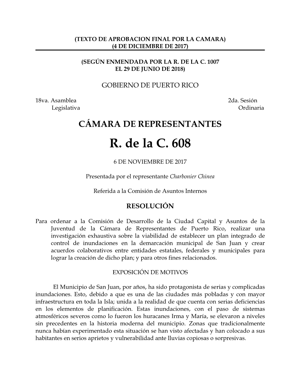 Estado Libre Asociado De Puerto Rico