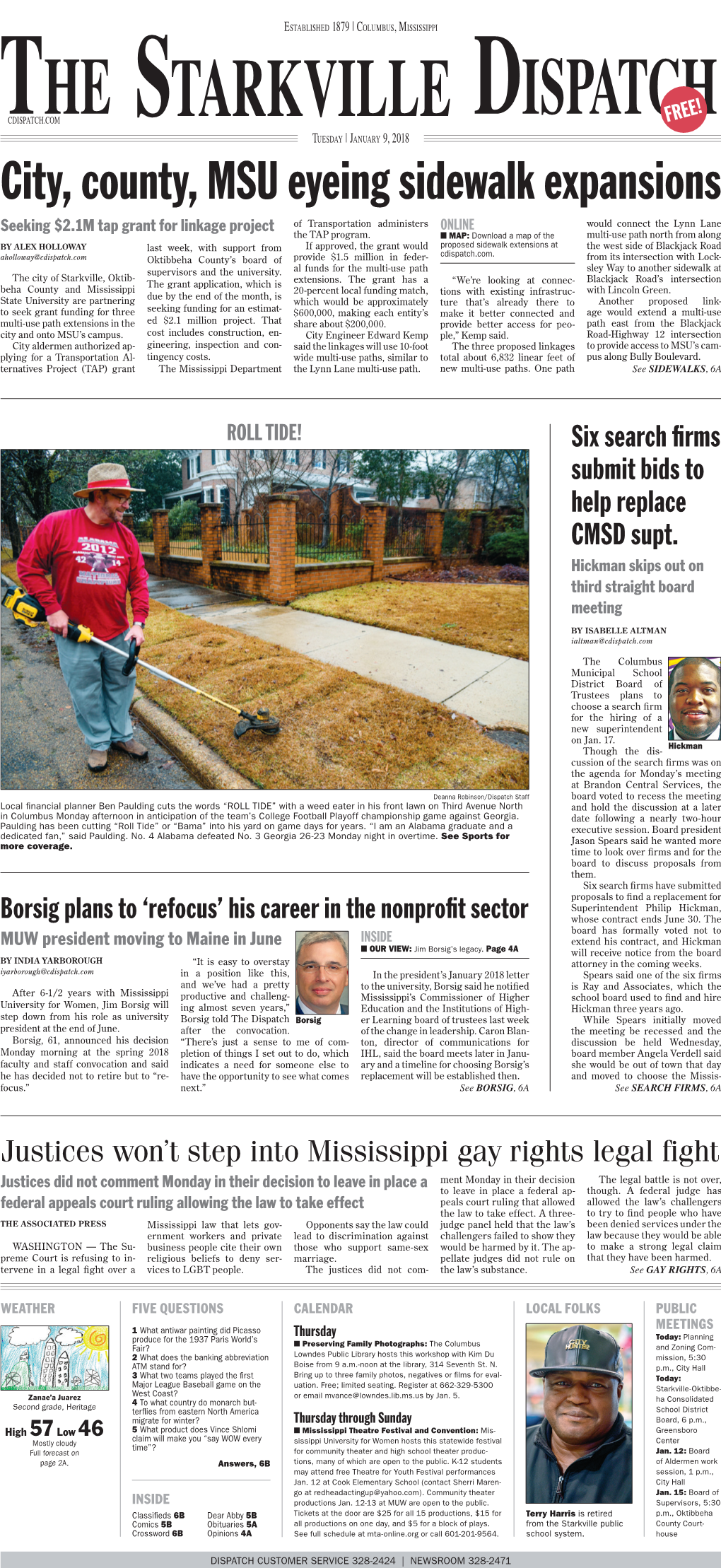 City, County, MSU Eyeing Sidewalk Expansions