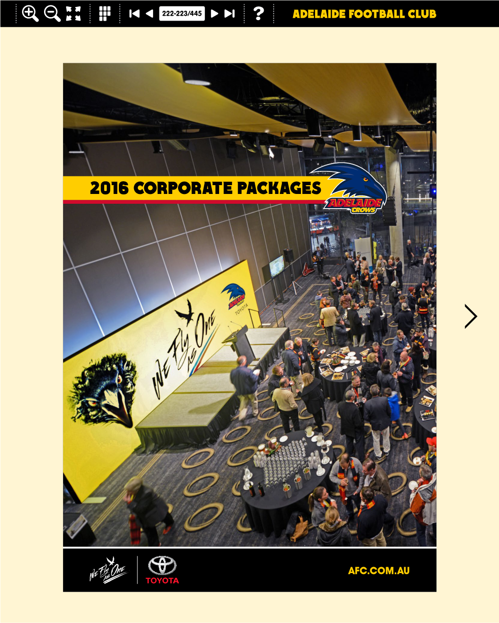 2016 Corporate Packages