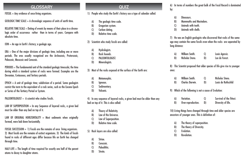 Physical Geography II Series T Guides