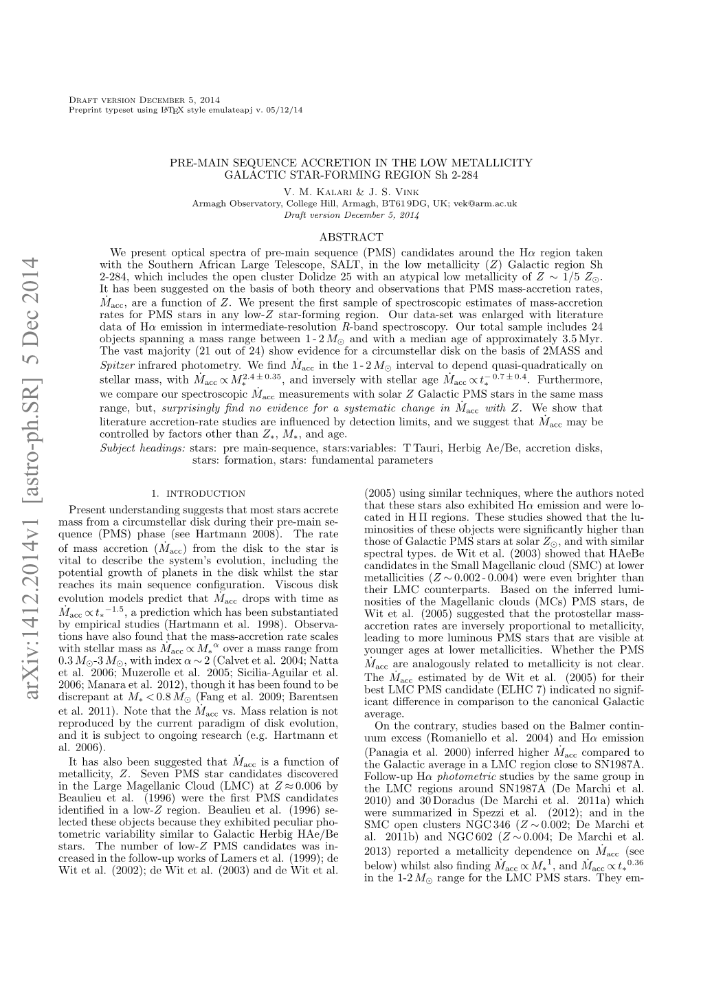 Pre-Main Sequence Accretion Rates at Low Metallicity 3