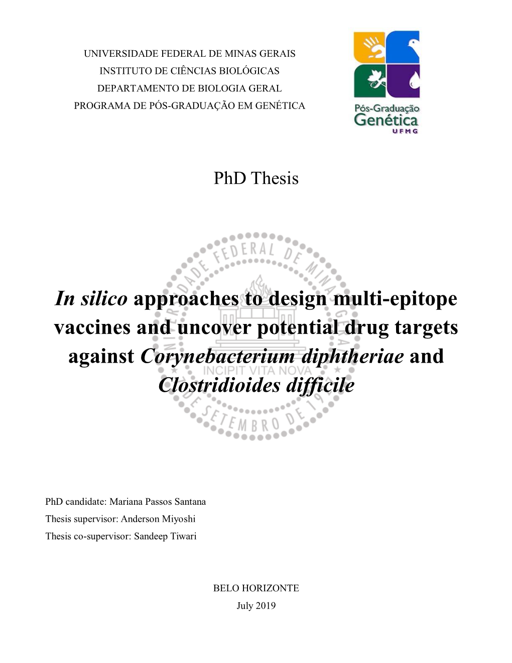 In Silico Approaches to Design Multi-Epitope Vaccines and Uncover Potential Drug Targets Against Corynebacterium Diphtheriae and Clostridioides Difficile