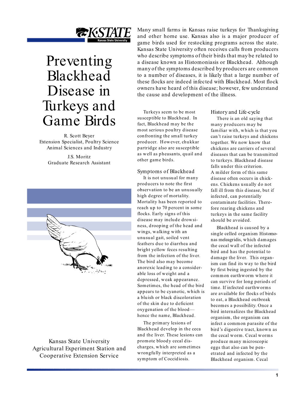 EP69 Preventing Blackhead Disease in Turkeys and Game Birds