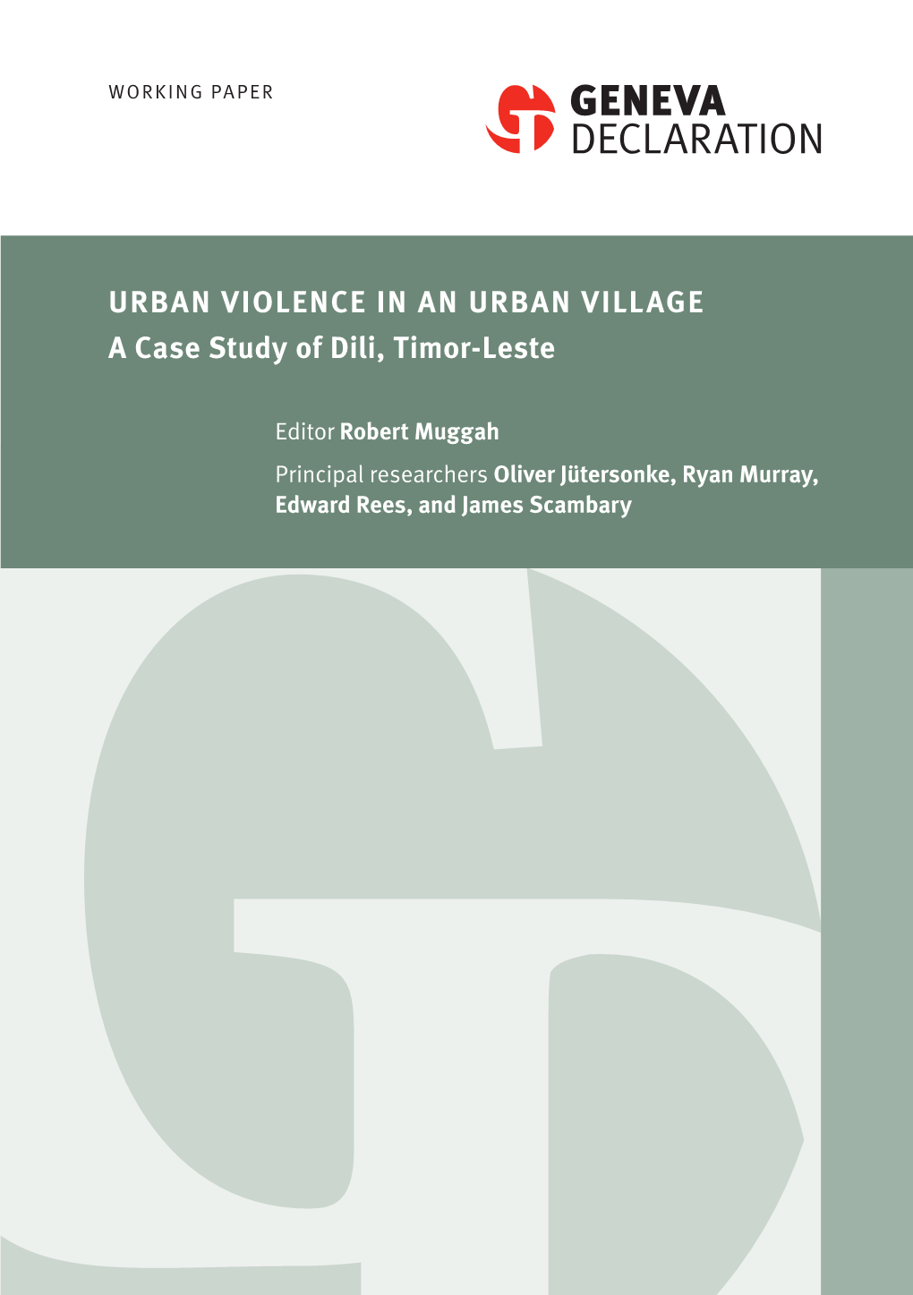 Urban Violence in an Urban Village