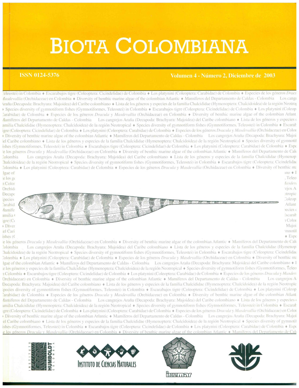 Los Platynini (Coleoptera: Carabidae) De Colombia