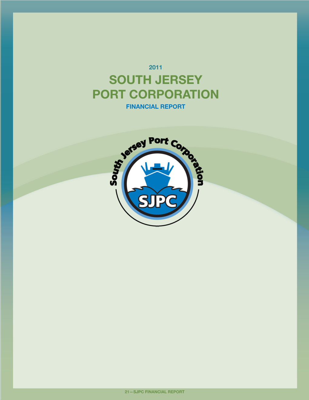 South Jersey Port Corporation Financial Report