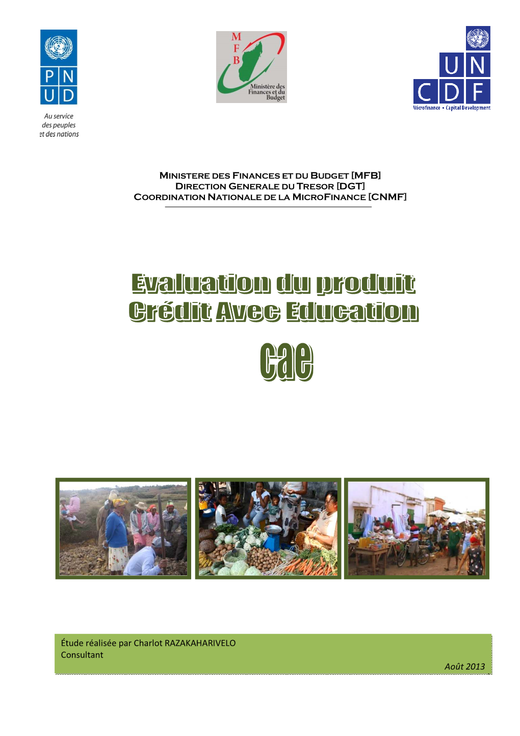 Rapport Evaluation CAE 120214