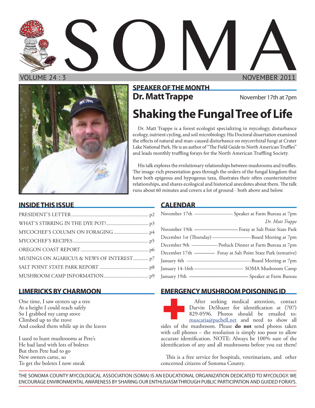 Shaking the Fungal Tree of Life