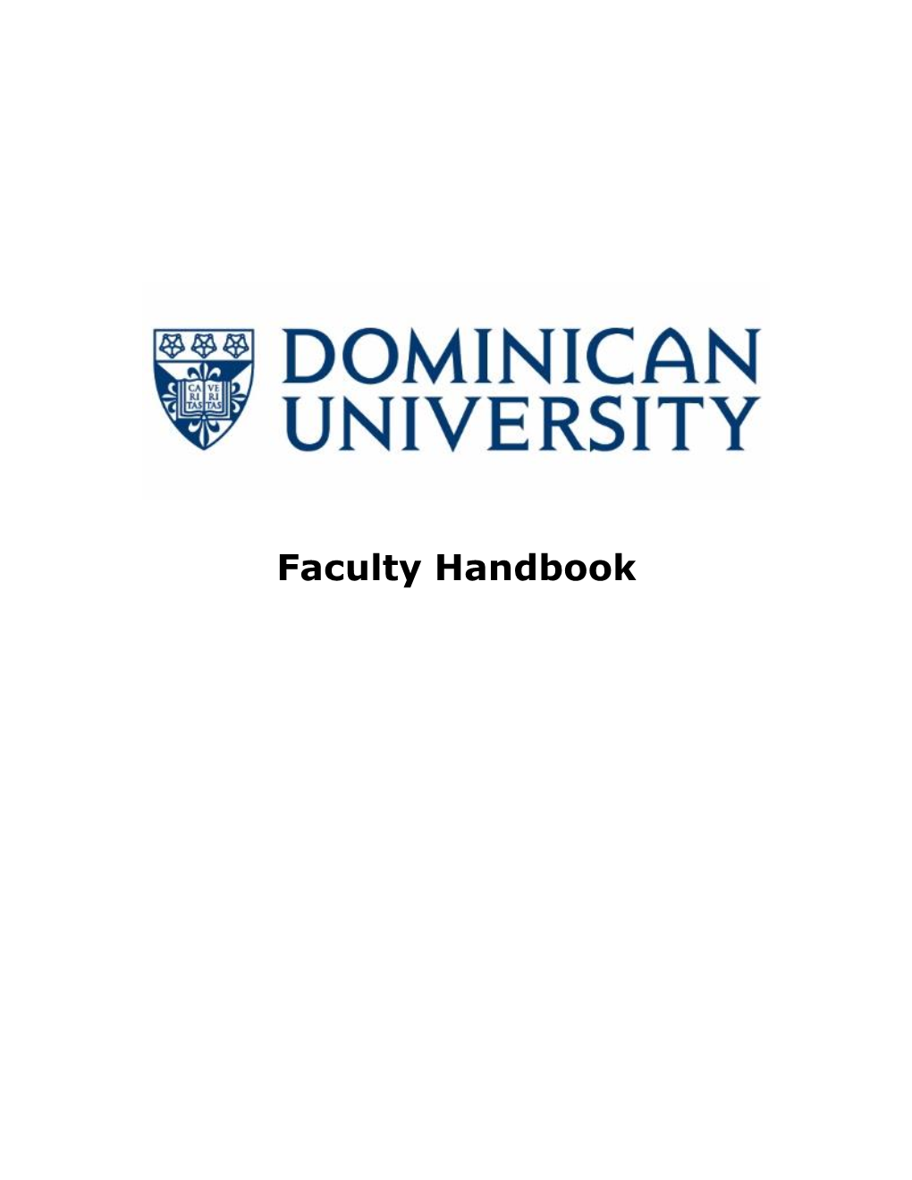 Faculty Handbook