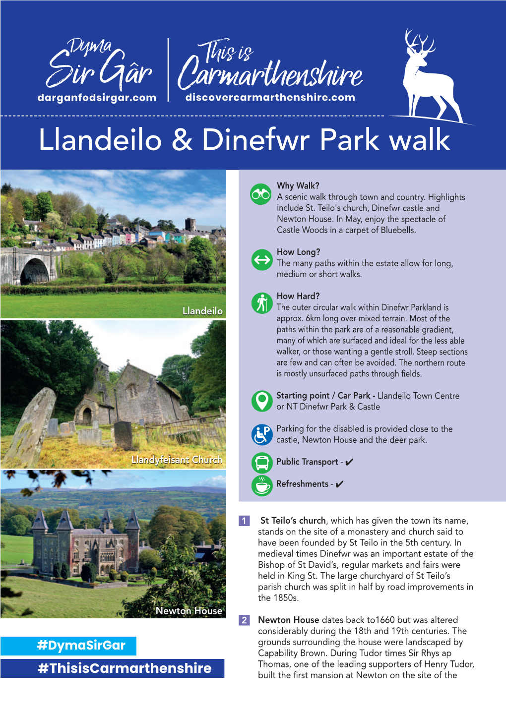 Llandeilo & Dinefwr Park Walk