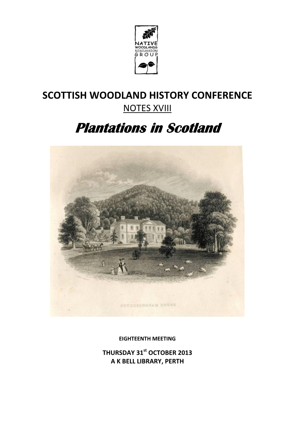 Plantations in Scotland