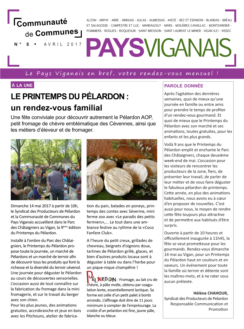 Mag Pays Viganais Avril 2017