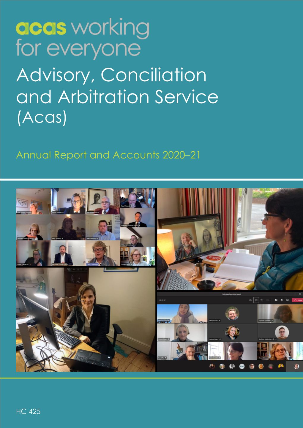 Acas Annual Report and Accounts 2020 to 2021