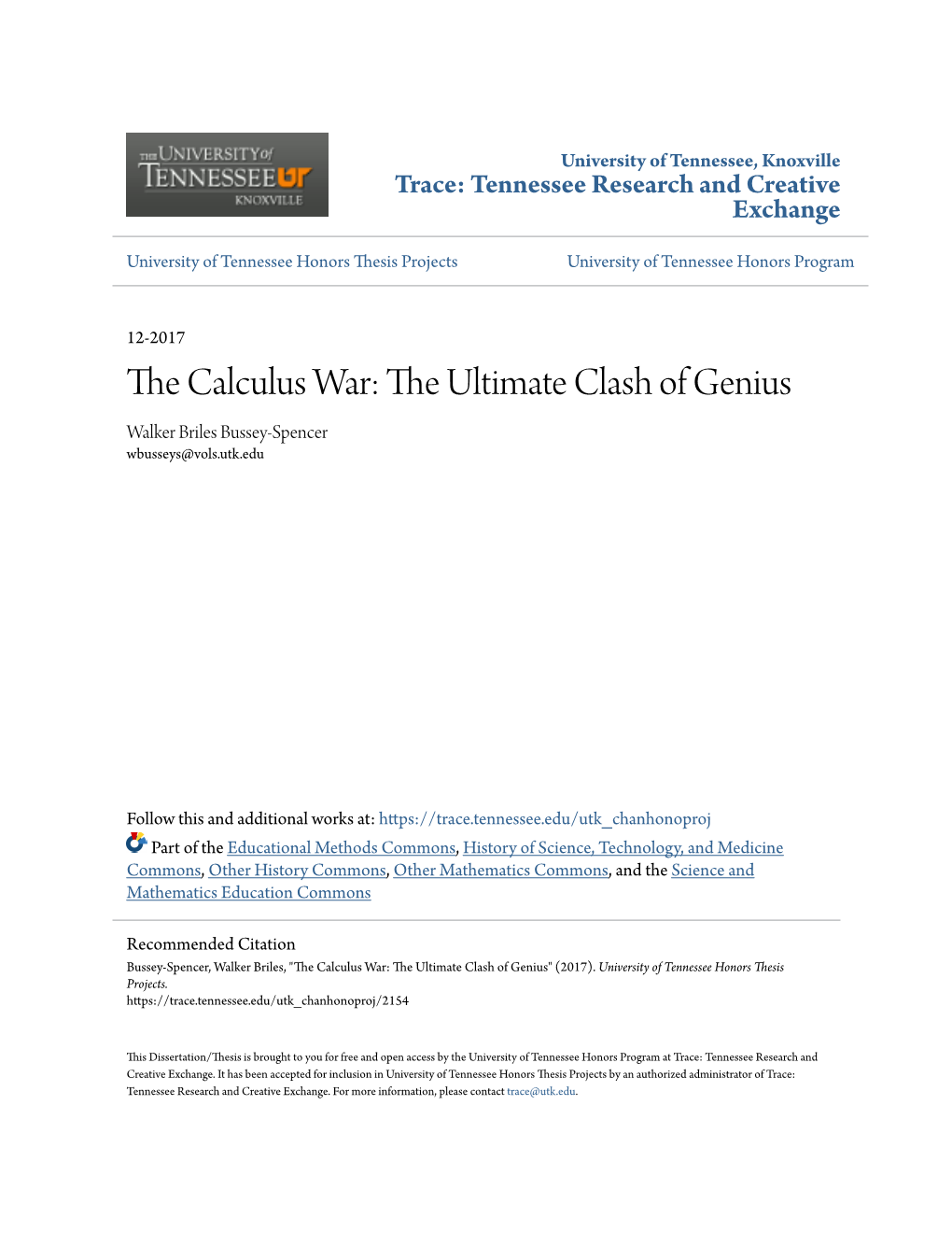 The Calculus War: the Ultimate Clash of Genius