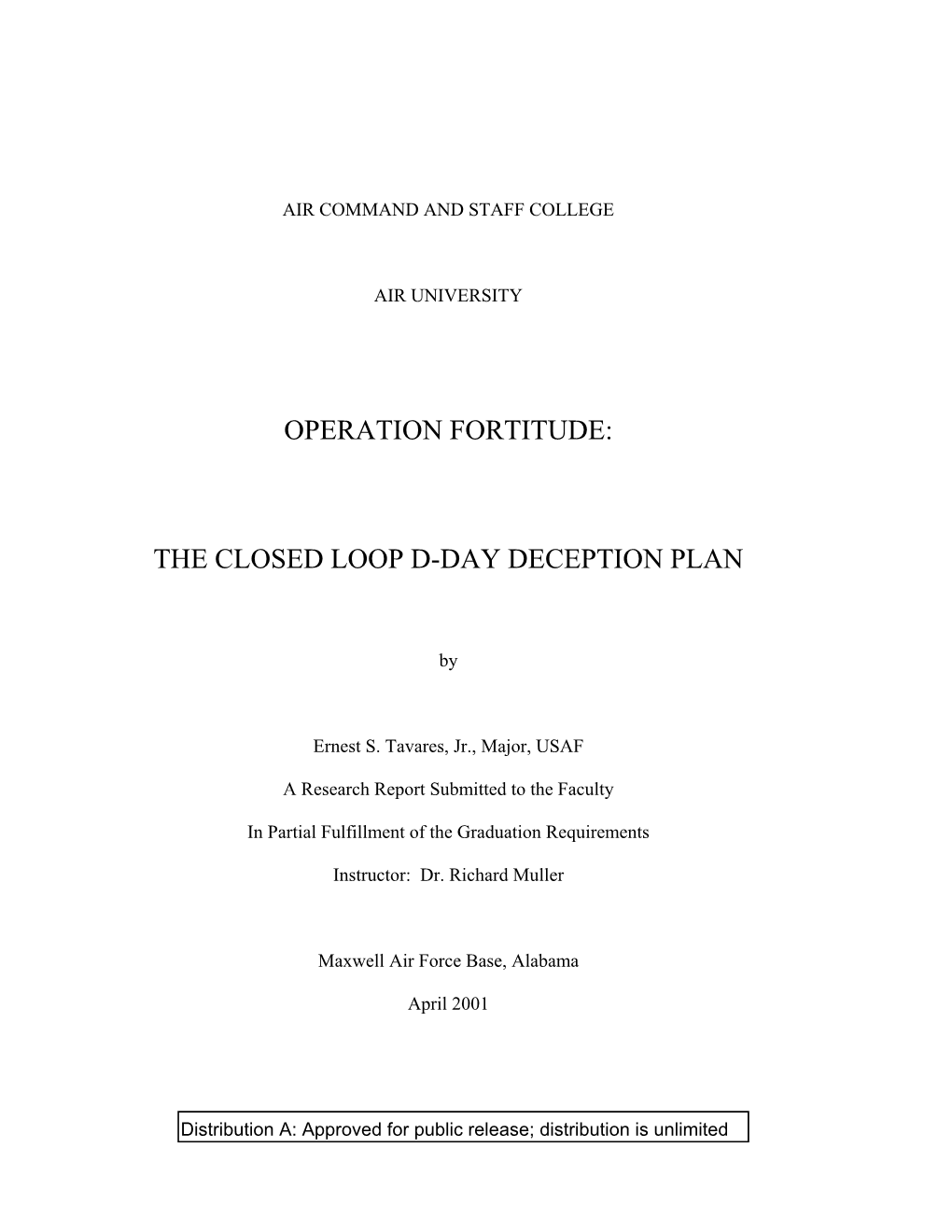 Operation Fortitude