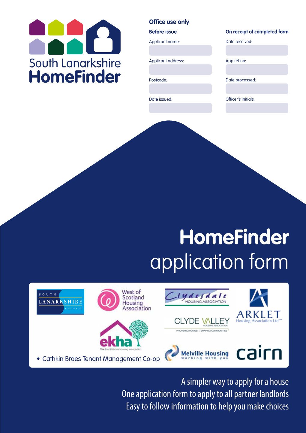 Homefinder Application Form