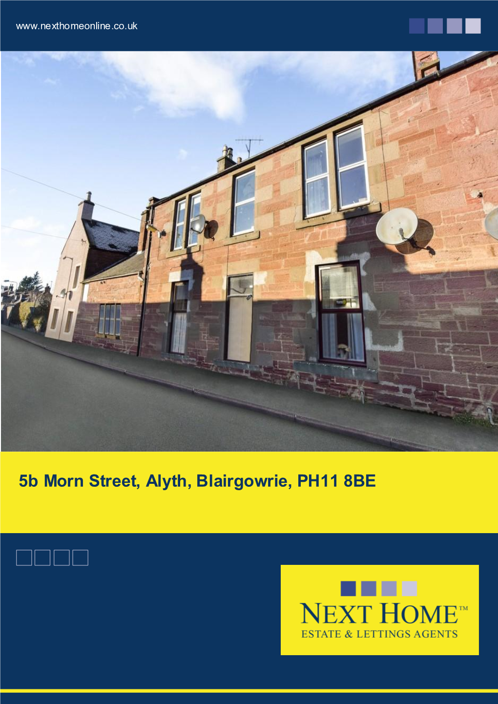 5B Morn Street, Alyth, Blairgowrie, PH11 8BE £130,000