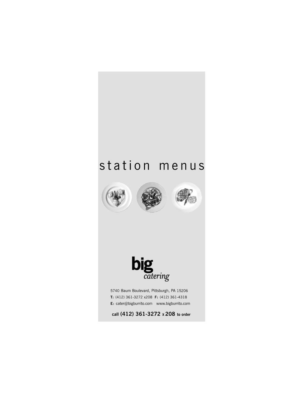 Station Menus