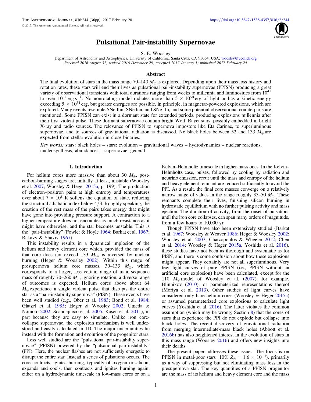 Pulsational Pair-Instability Supernovae