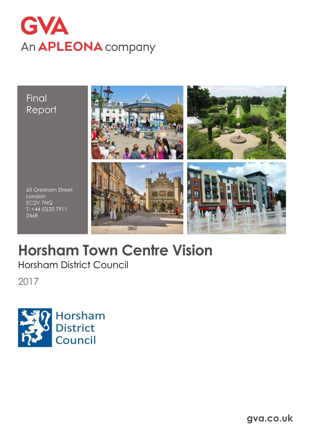 Horsham Town Centre Vision Statement November 2017