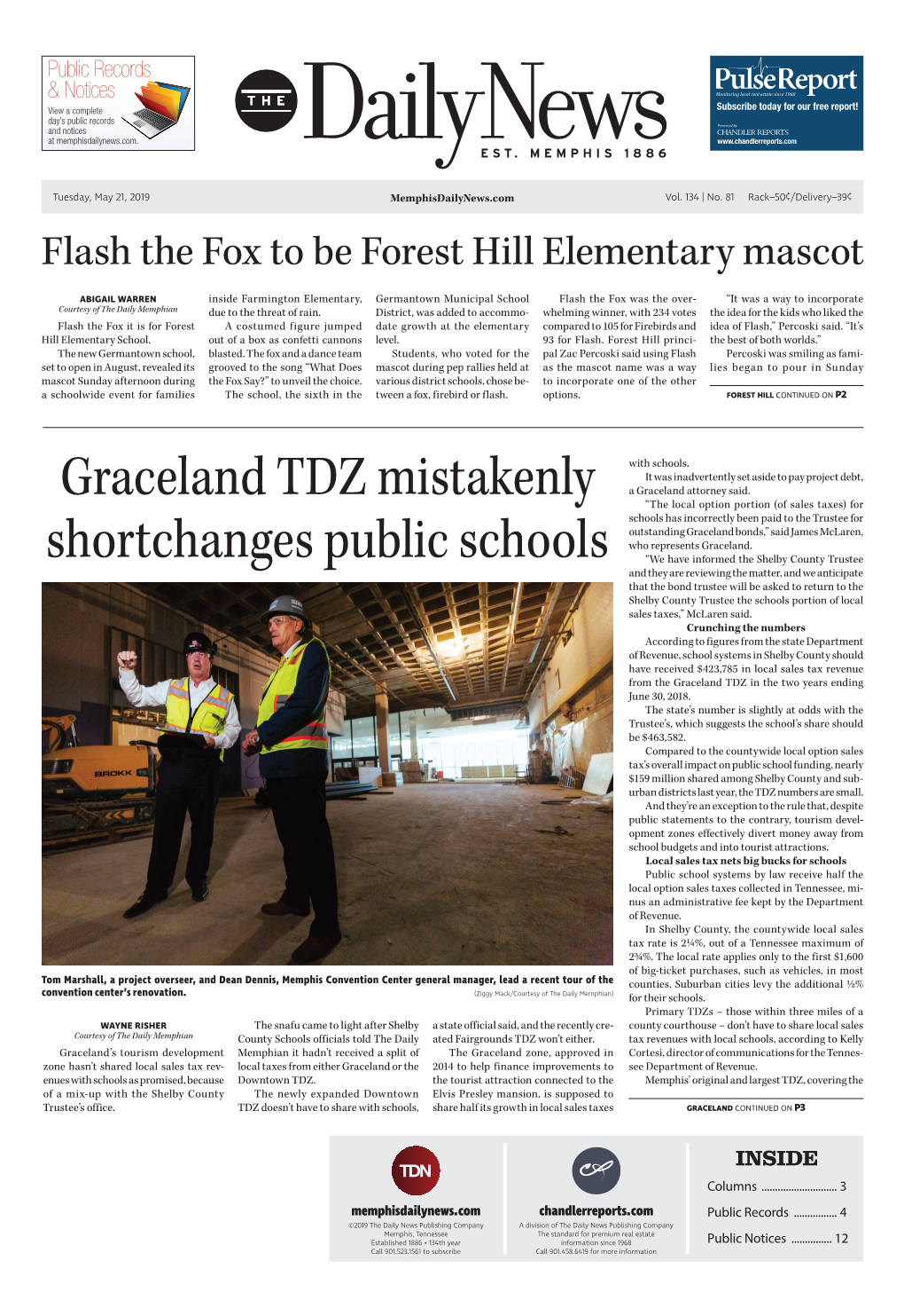 Graceland TDZ Mistakenly Shortchanges Public Schools