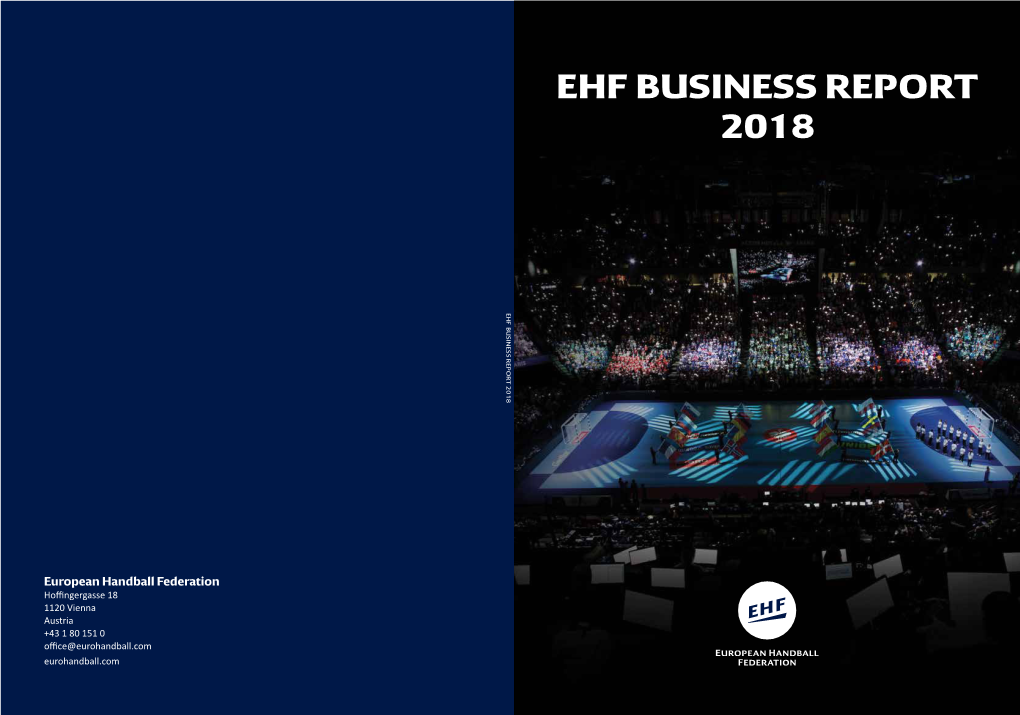 Ehf Business Report 2018 Ehf Business Report 2018