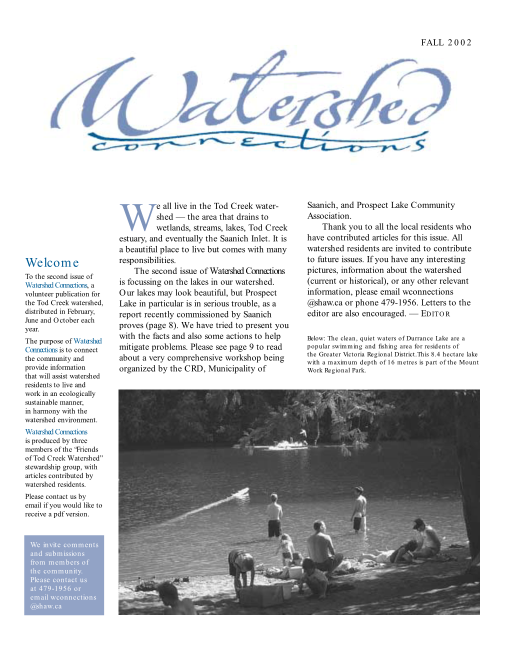 Lakes – Fall 2002