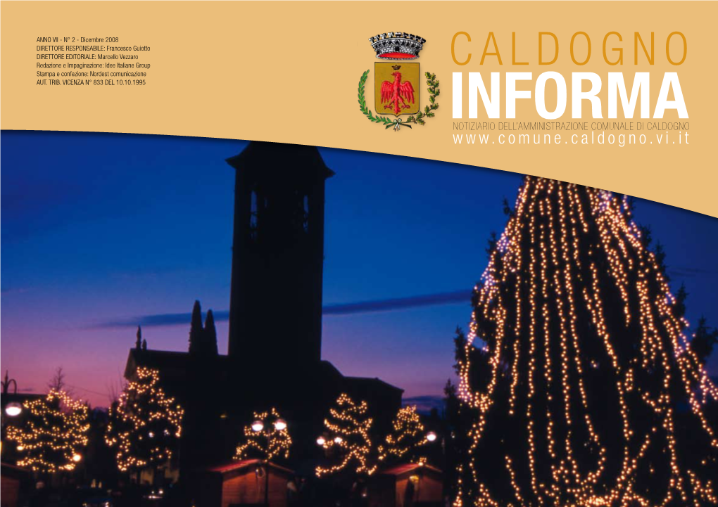 Caldogno Informa – Dicembre 2008