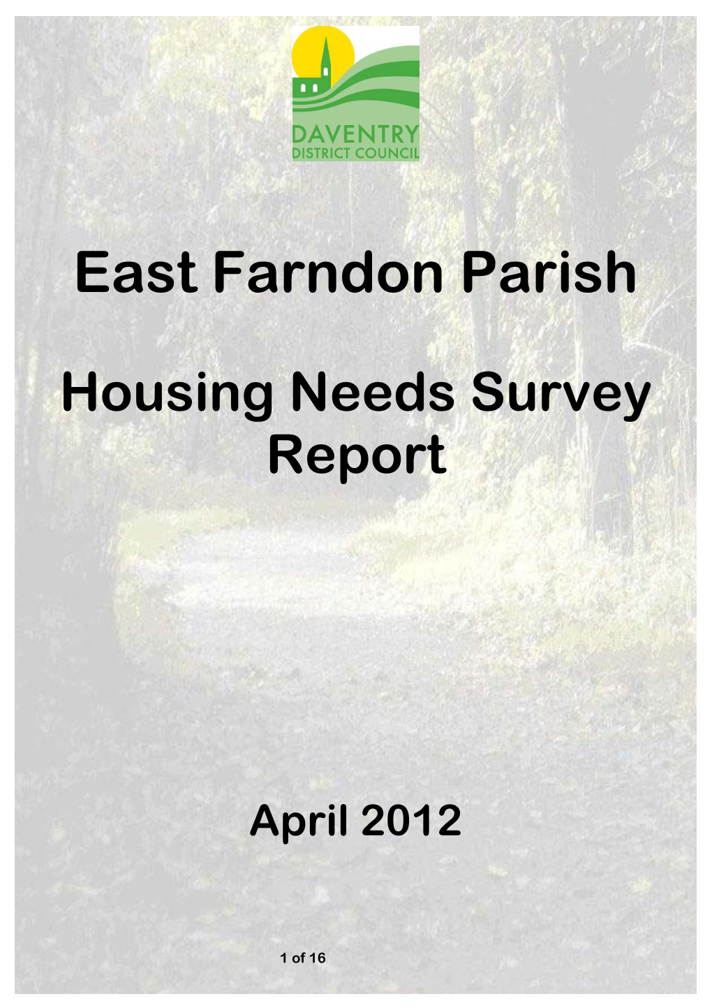 East Farndon Parish