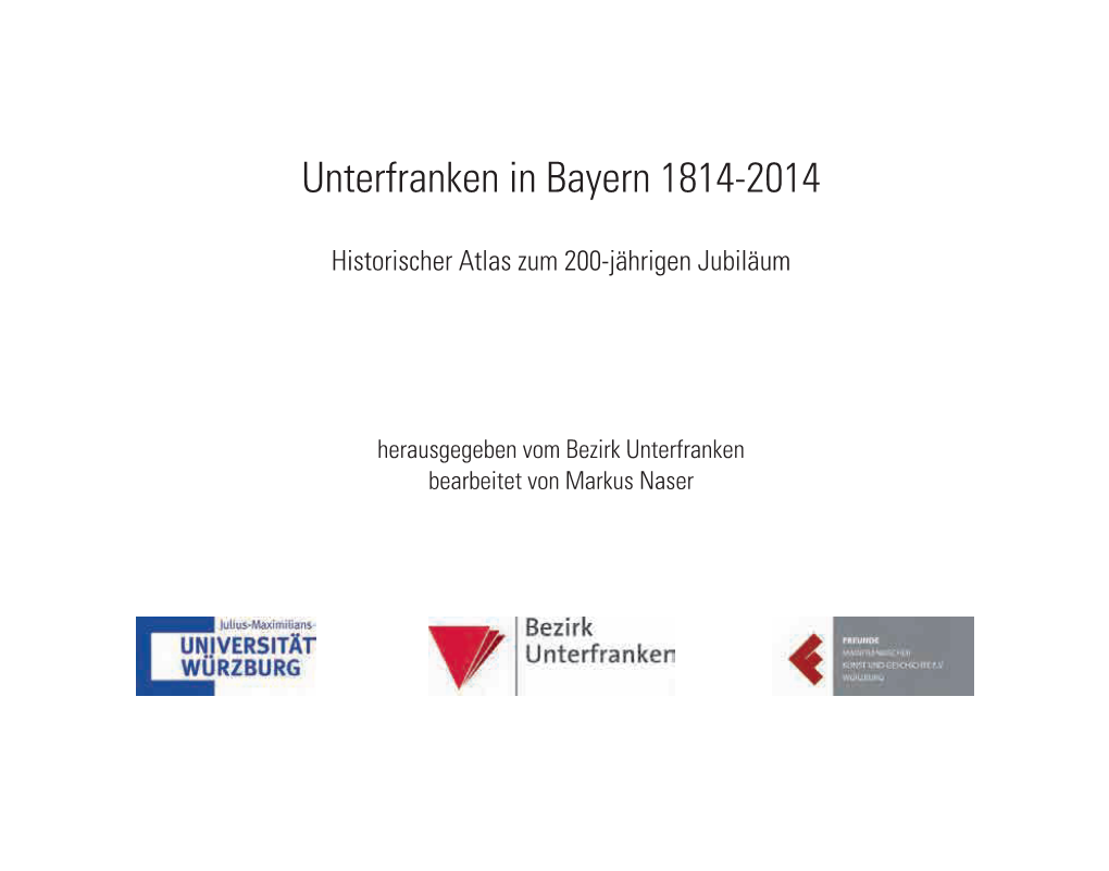 Unterfranken in Bayern 1814-2014