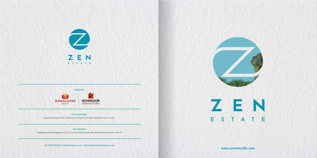 ZEN ESTATE BROCHURE with Final Renders