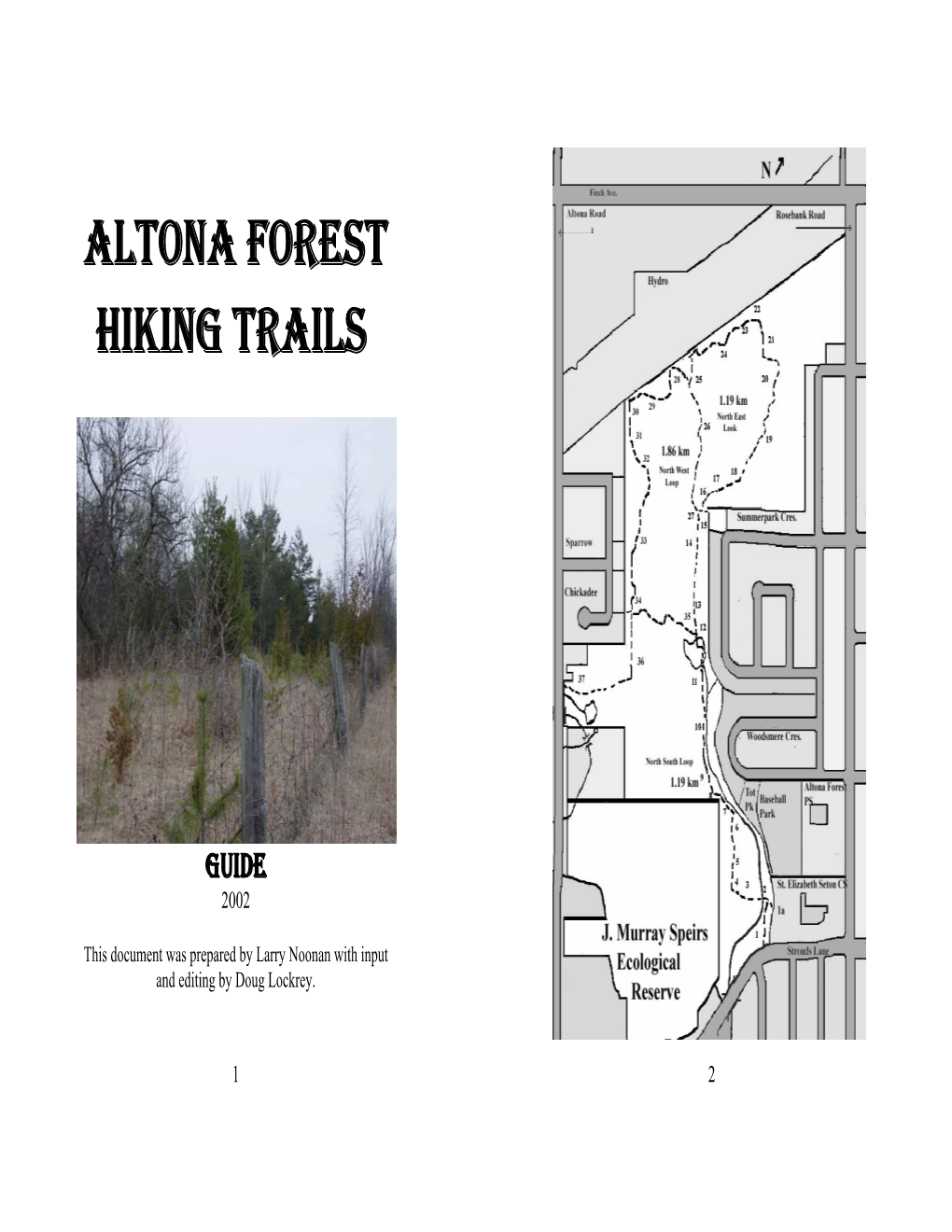 Altona Forest Hiking Trails