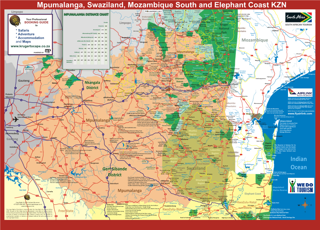 Mpumalanga Provincial Map 2020.Cdr