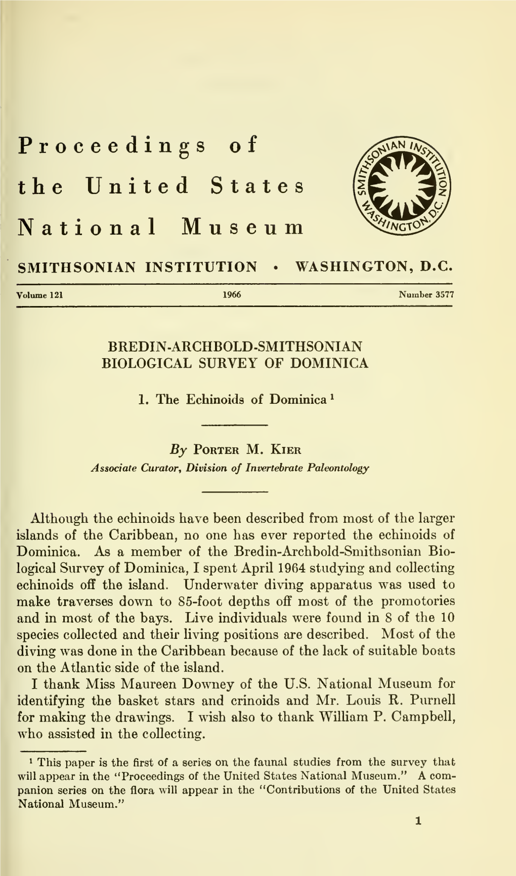 Proceedings of the United States National Museum