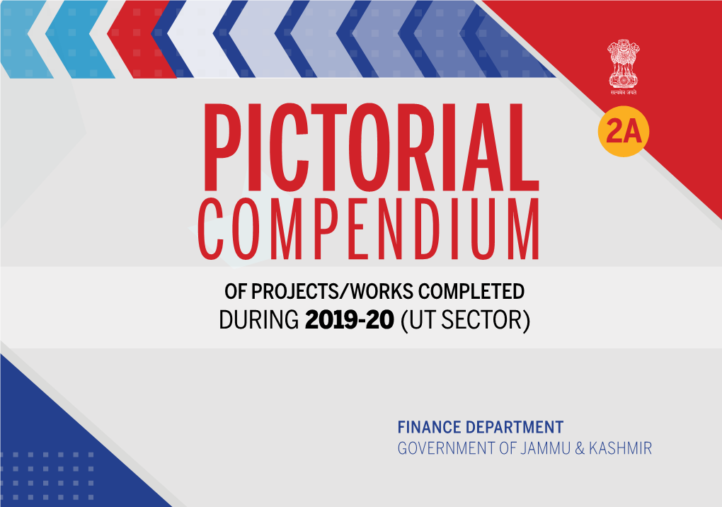 Pictorial Compendium of Projects/Works Completed During 2019-20 (Ut Sector)