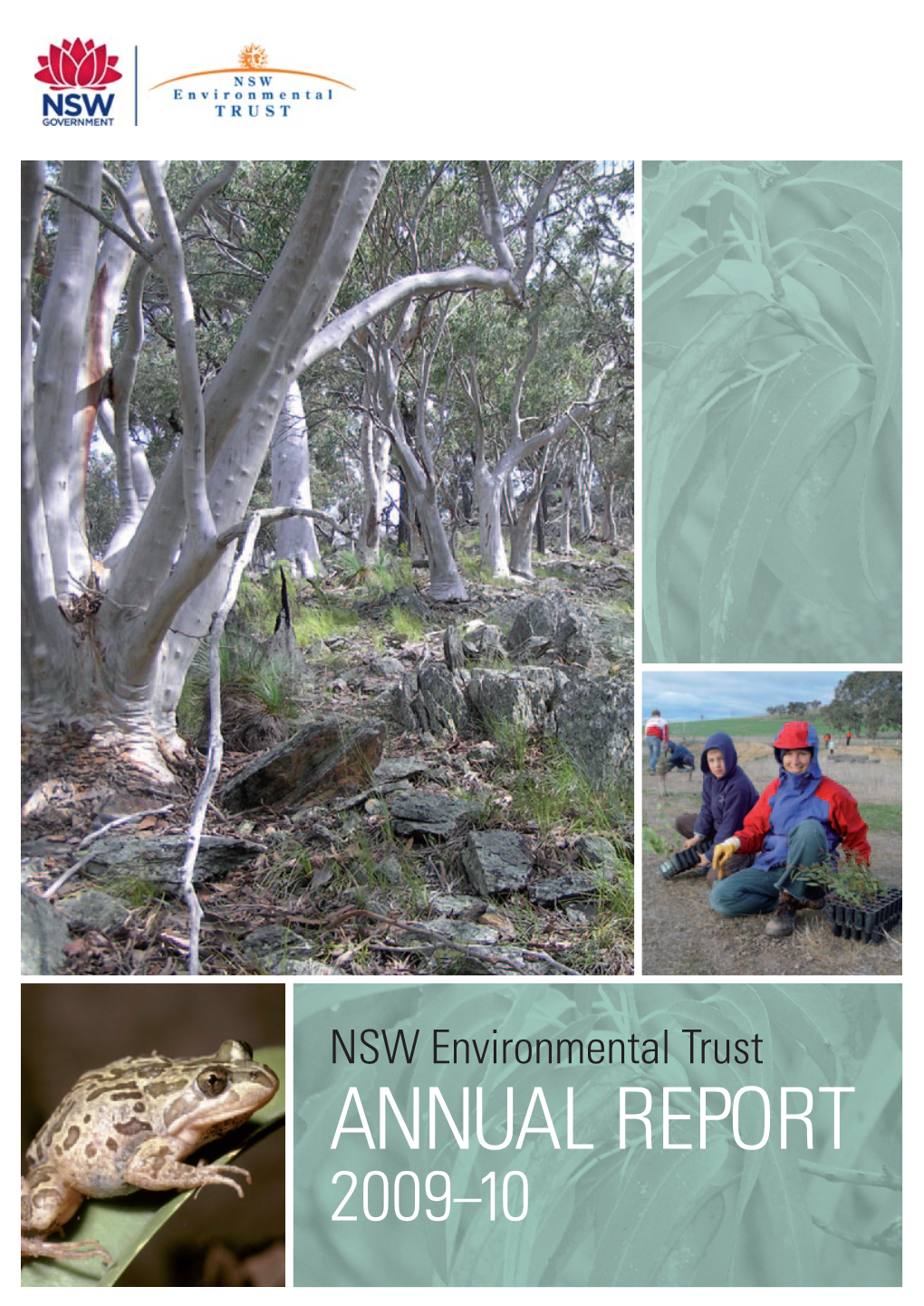NSW Environmental Trust ANNUAL REPORT 2009–10 Photographs