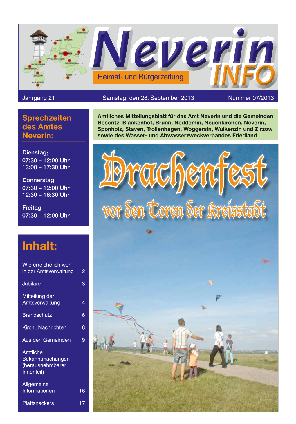 Amtsblatt Juli 2013