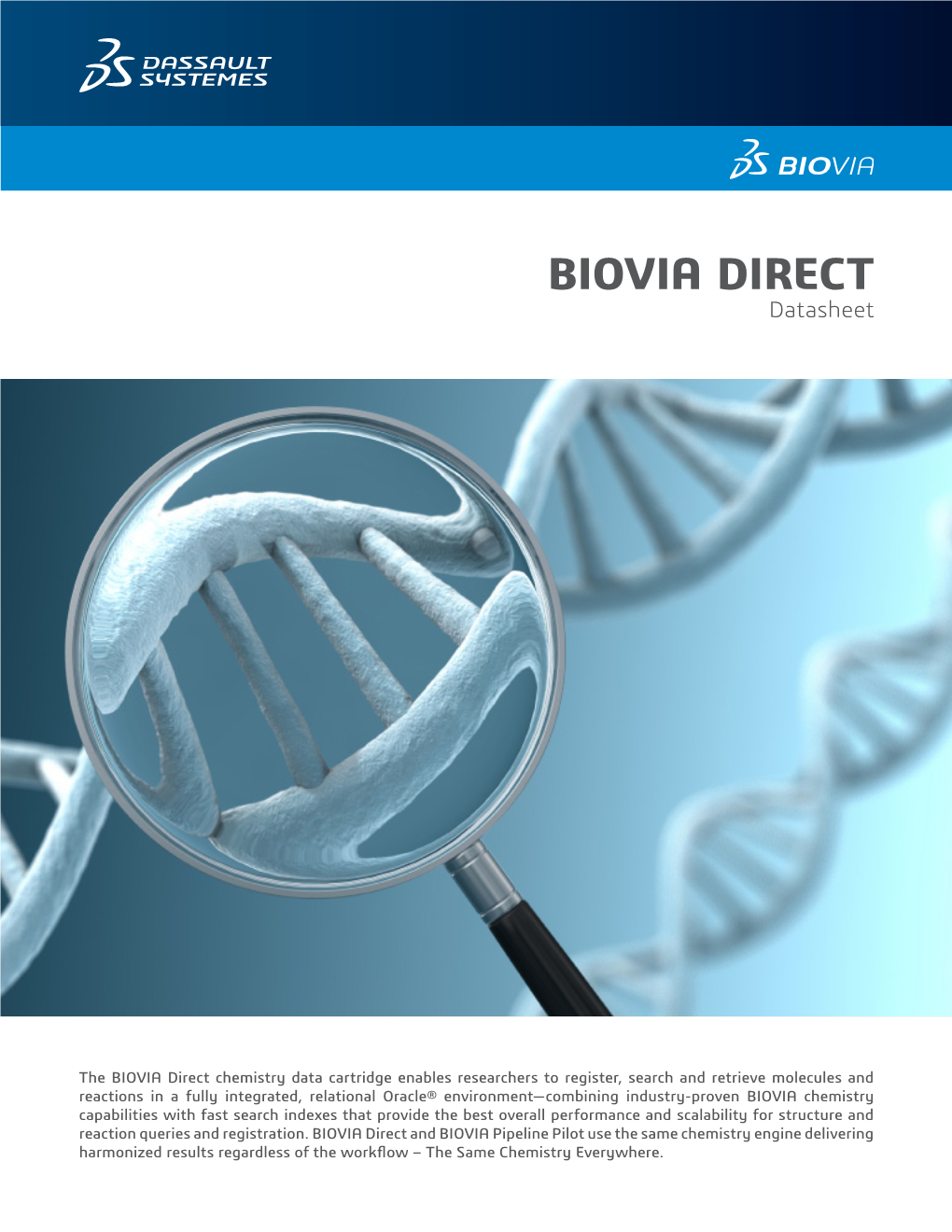 BIOVIA DIRECT Datasheet