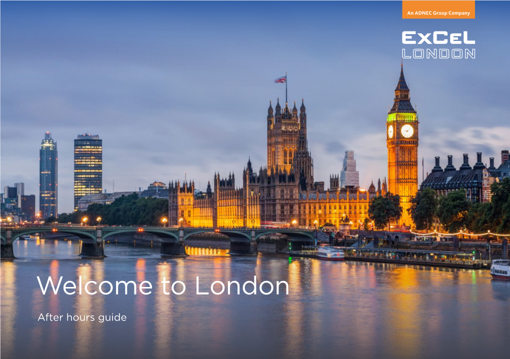 Excel London’* Quoting ‘Excel VIP’ When 10 Minutes Journey Time from Excel Booking in Advance
