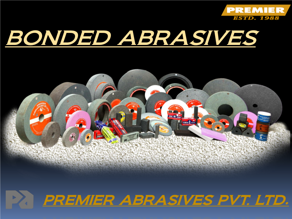 PREMIER ABRASIVES PVT. LTD. Company’S Overview