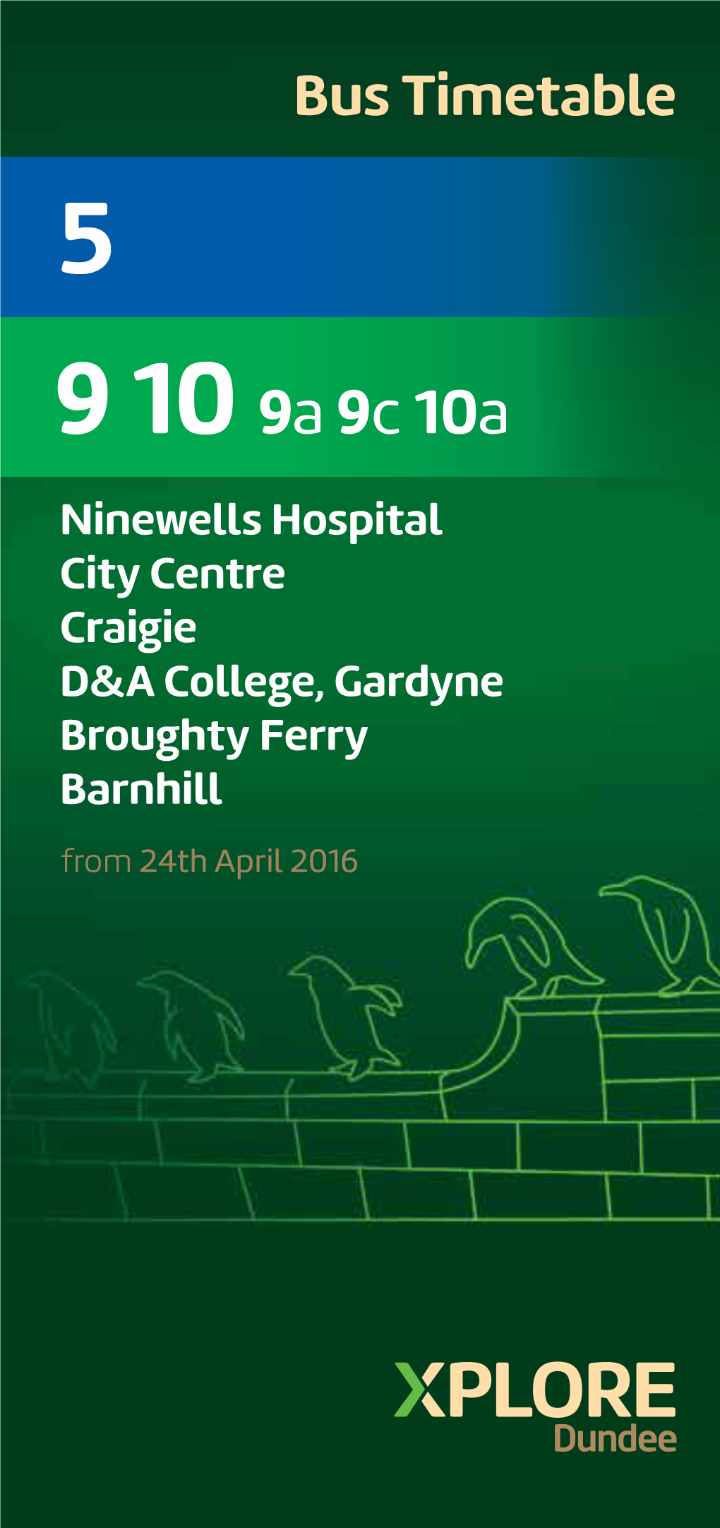 Bus Timetable Ninewells Hospital City Centre Craigie