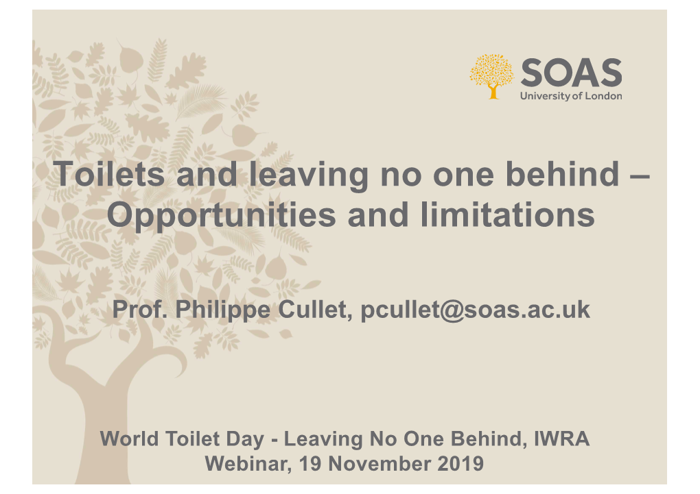 11.19 World Toilet Day Presentation