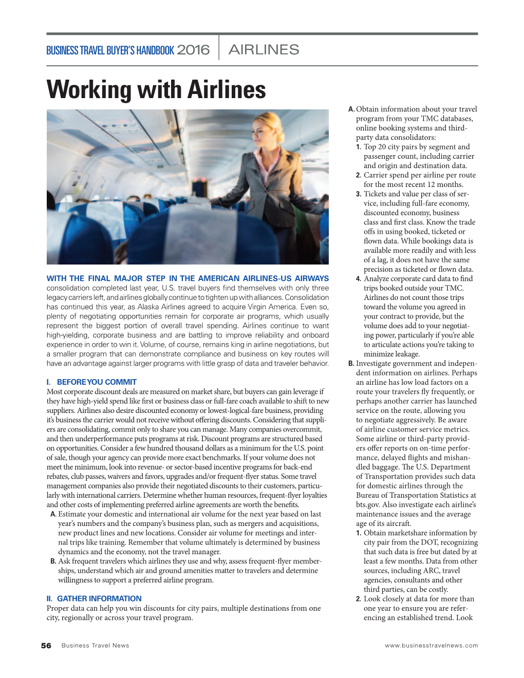 Working with Airlines A