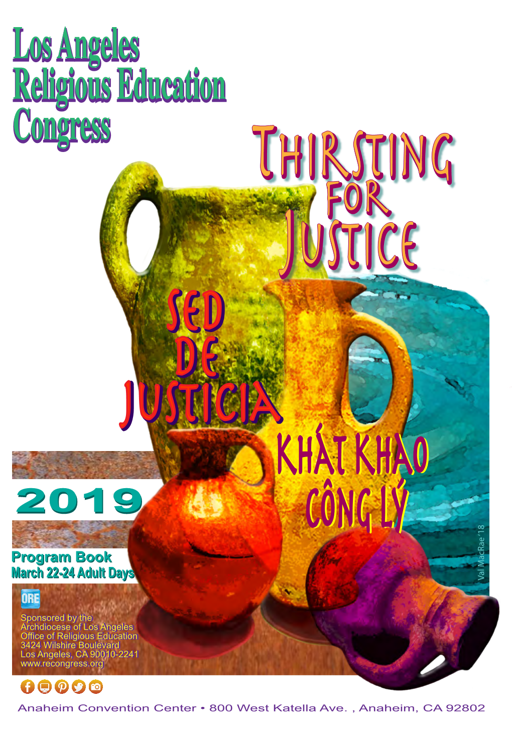 Recongress 2019 Program Book