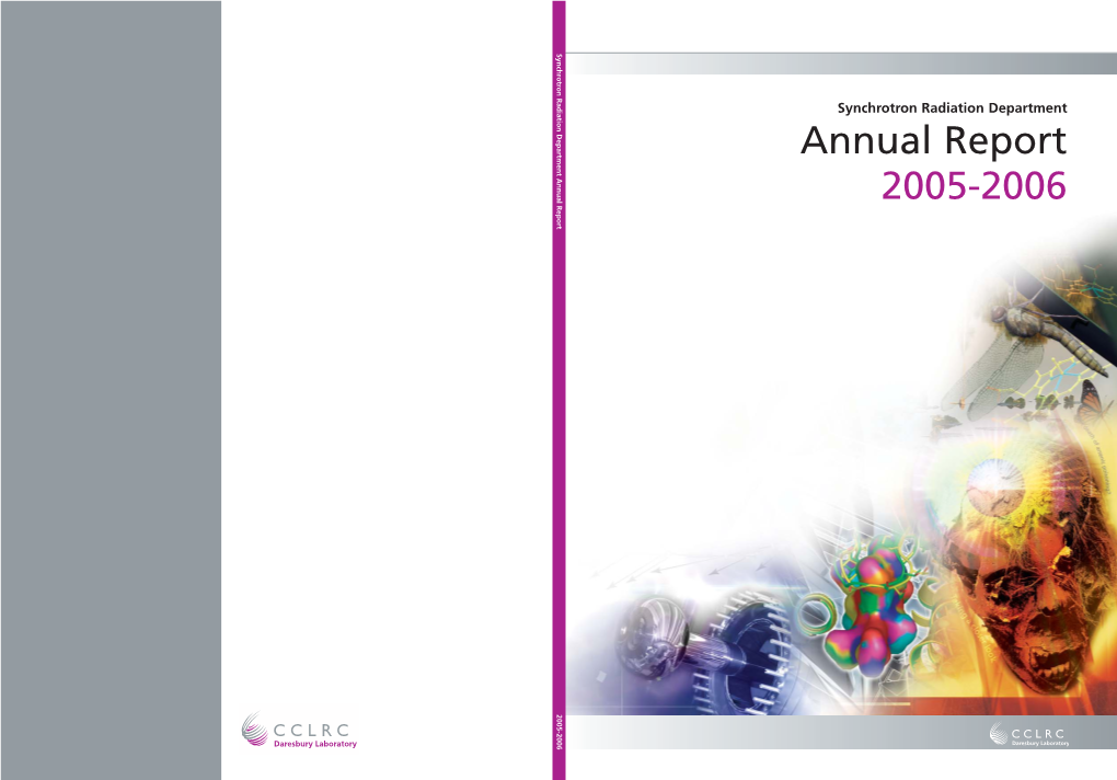 CCLRC Synchrotron Radiation Department Annual Report 2005