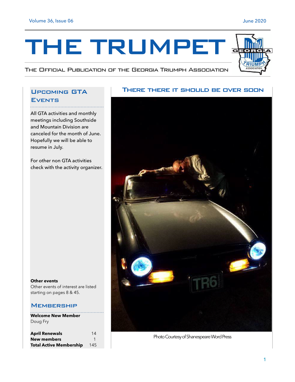 GTA Trumpet JUNE 2020