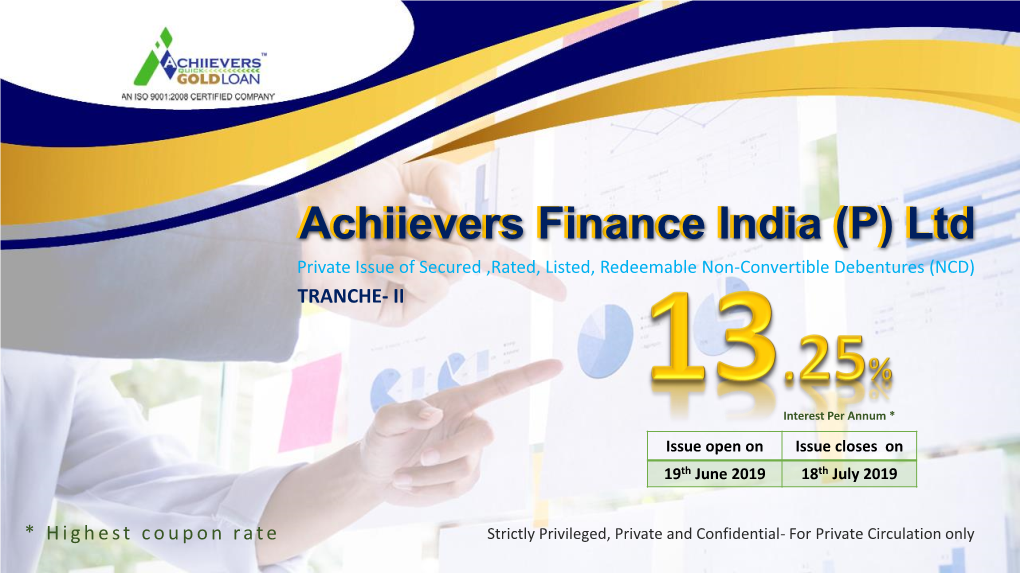 Achiievers Finance India (P) Ltd