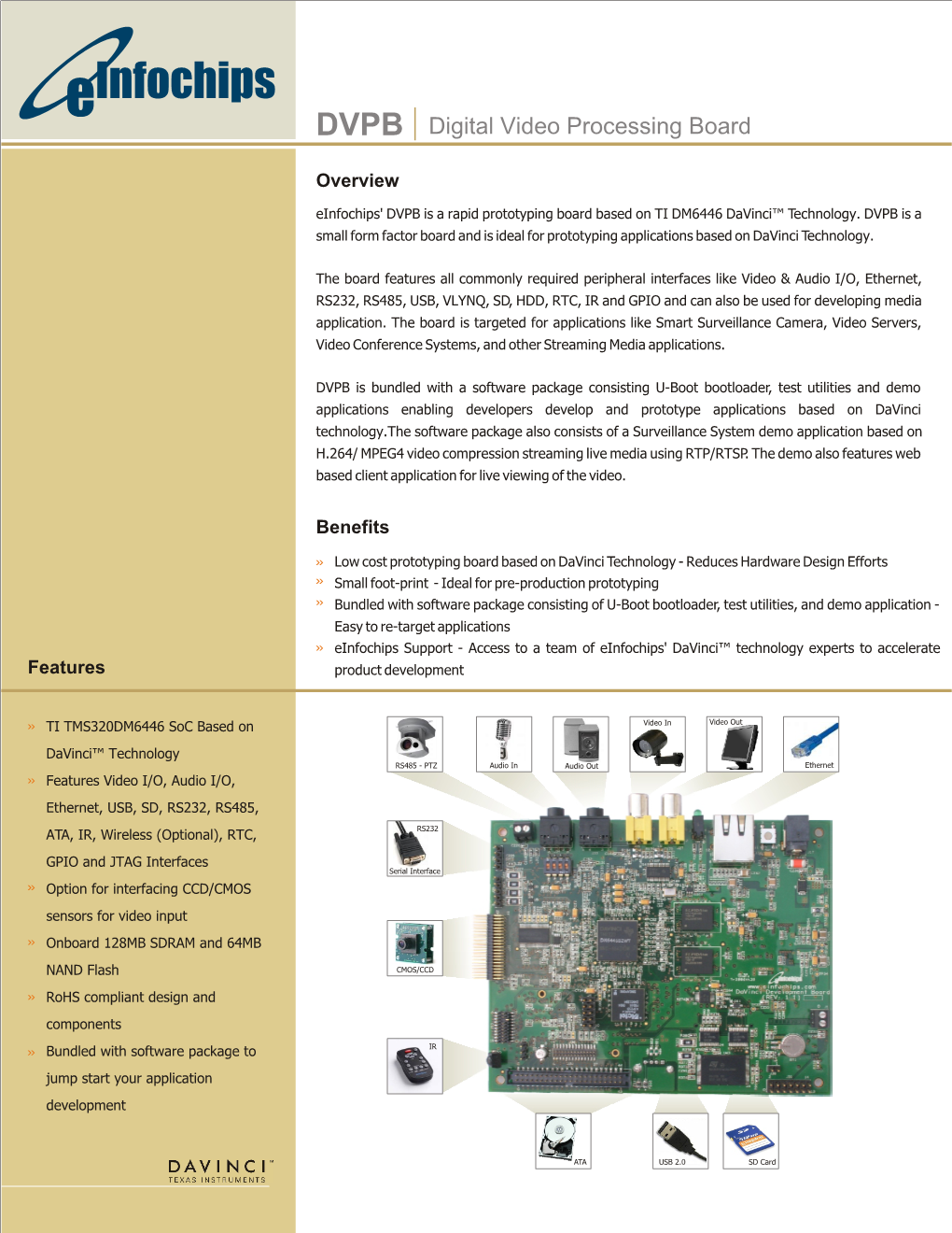 Digital Video Processing Board