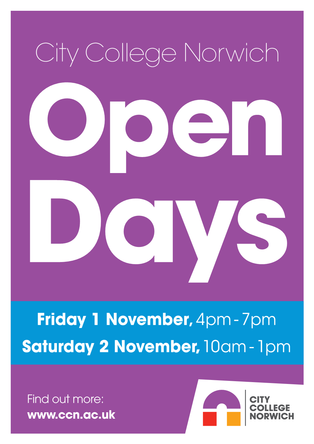 City College Norwich Open Days